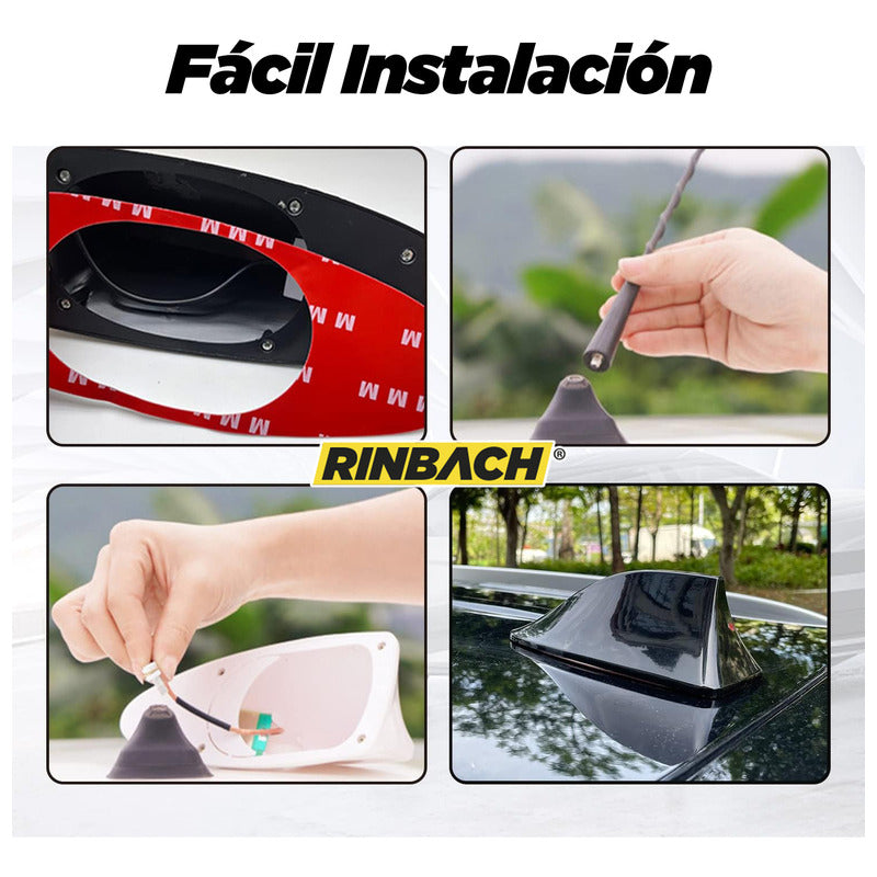 Antena Aleta Tiburon Gris Para Ford Figo 2020