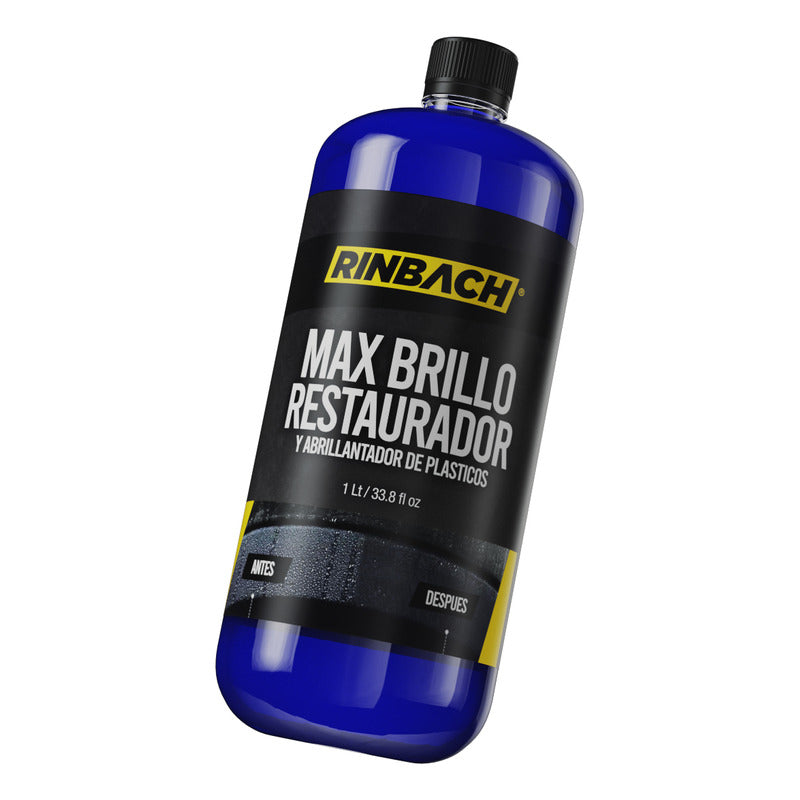 Abrillantador Y Restaurador Plásticos Rinbach® 1lt Envío