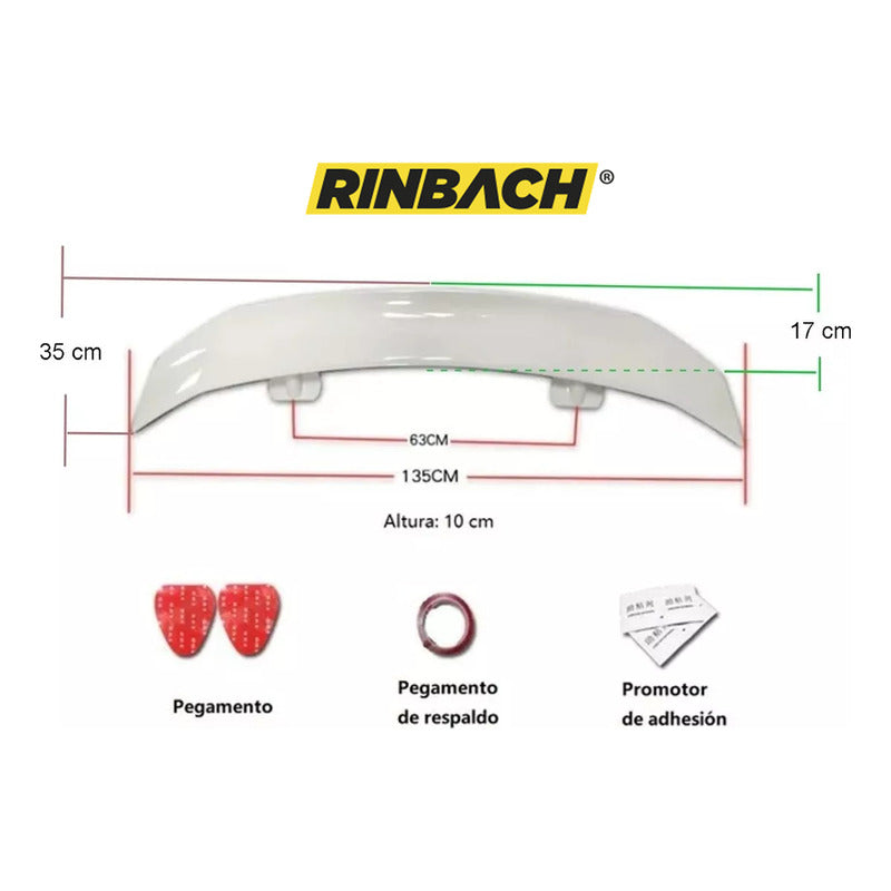 Aleron Tuning Fibra De Carbono Para Nissan Altima 2018