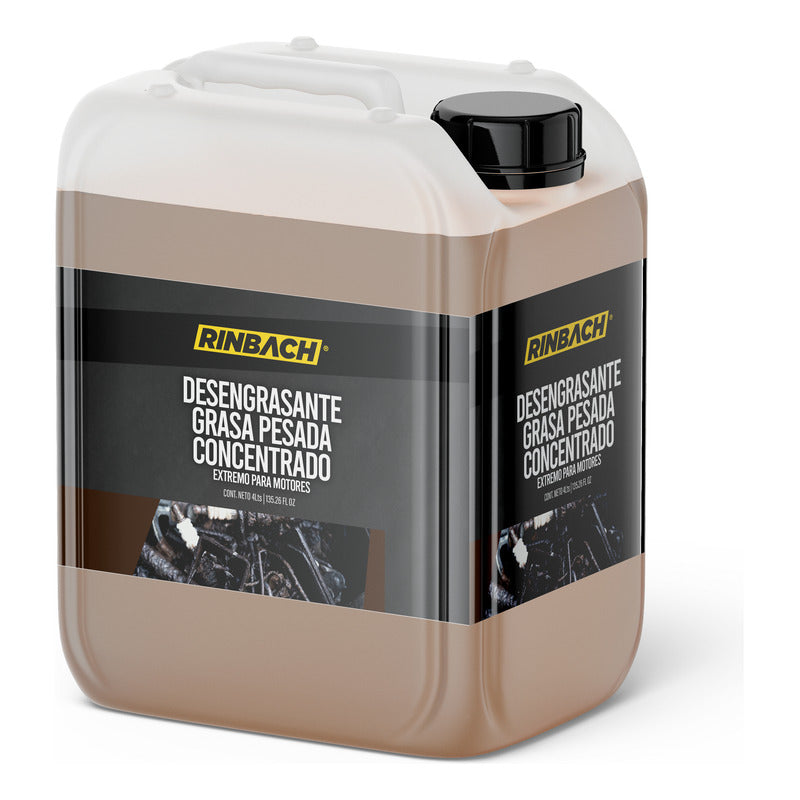 Desengrasante Concentrado Grasa Pesada Para Motores 4lts