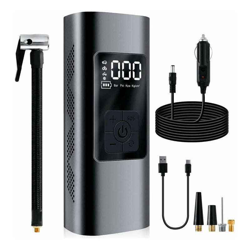 Bomba Inflador Aire Llanta Compatible Camp