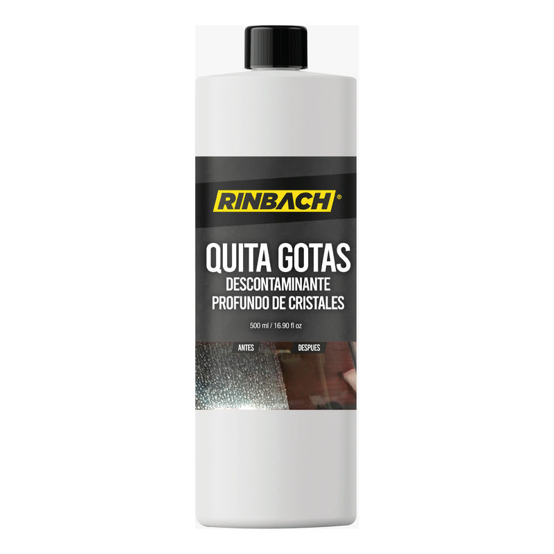 Quita Gotas Lluvia Ácida Parabrisas Rinbach® 500ml Envío