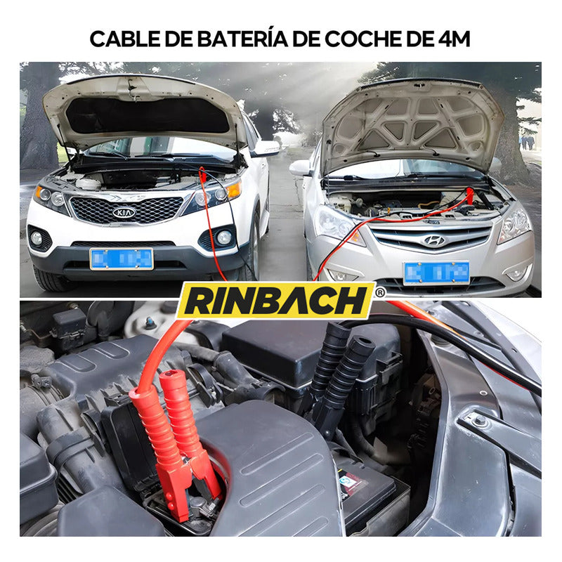 Cables Pasa Corriente Rinbach® Para Toyota Sienna Le 2004