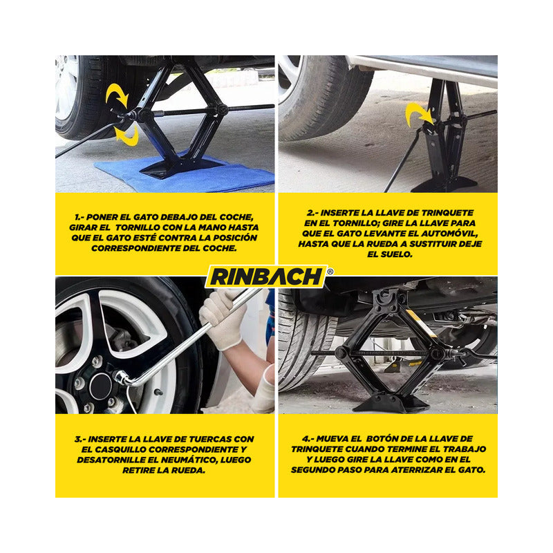 Gato Mecánico Para Refacción Renault Duster 2013 A 2019