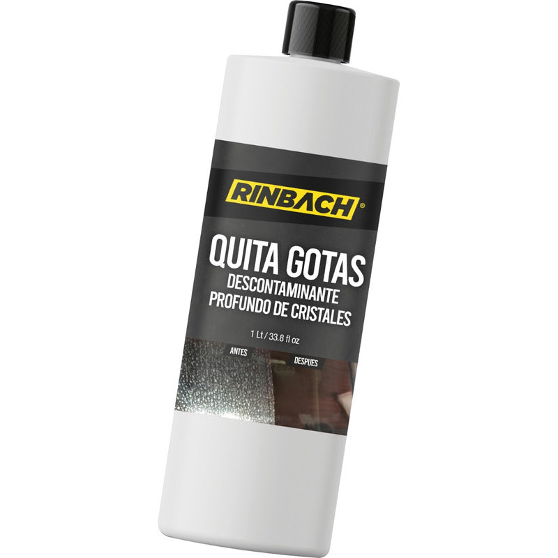 Quita Gotas Descontaminante Cristales Rinbach® 1lt Envío