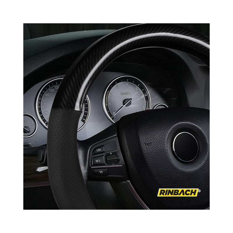 Cubre Volante Funda Fibra Carbono Dodge Durango 2020