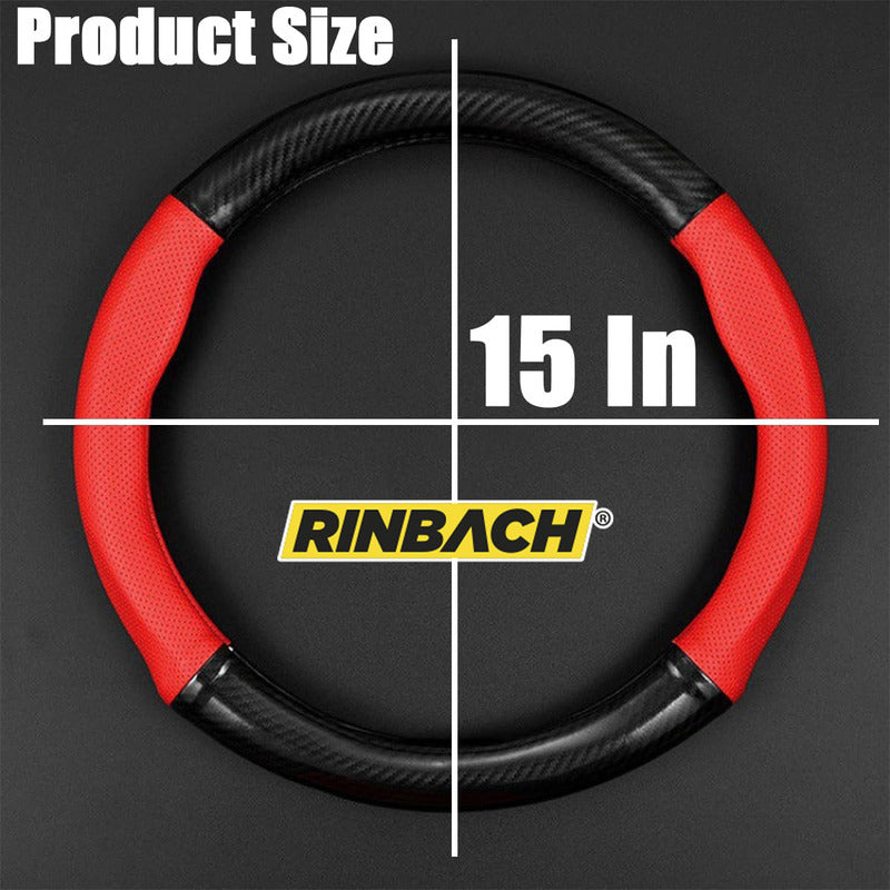 Cubre Volante Funda Red Fibra Carbono Peugeot 206 2001