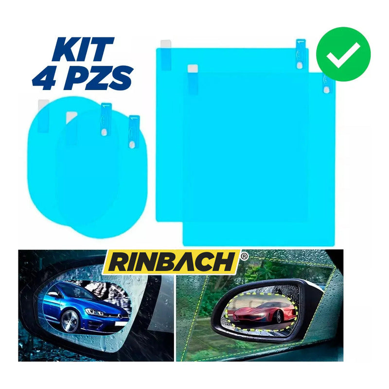 Mica Antiempañamiento Espejo Nissan Sentra 2018 4pzs