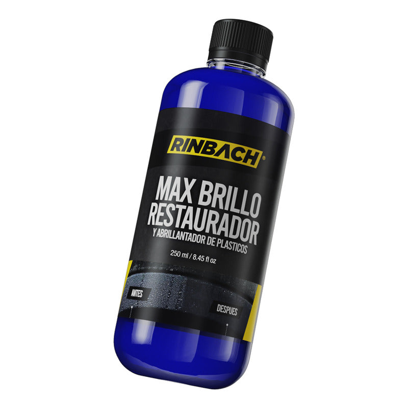 Abrillantador Y Restaurador Plásticos Rinbach® 250ml Envío