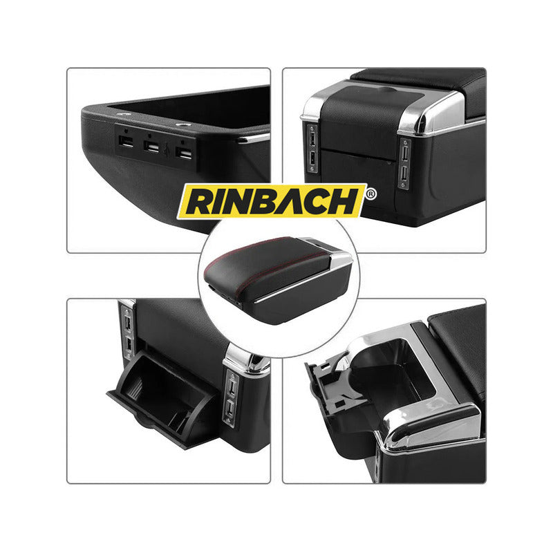 Consola Reposabrazos Adaptable Para Romeo Stelvio T 2019