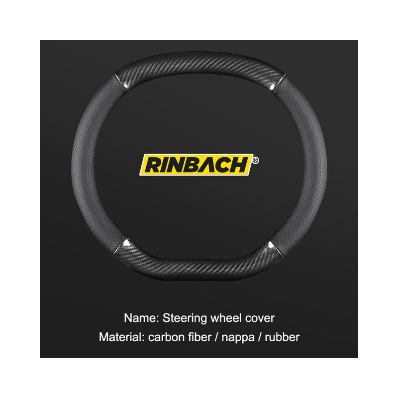 Funda Cubre Volante Fibra De Carbono Peugeot Rifter 2020 Dd