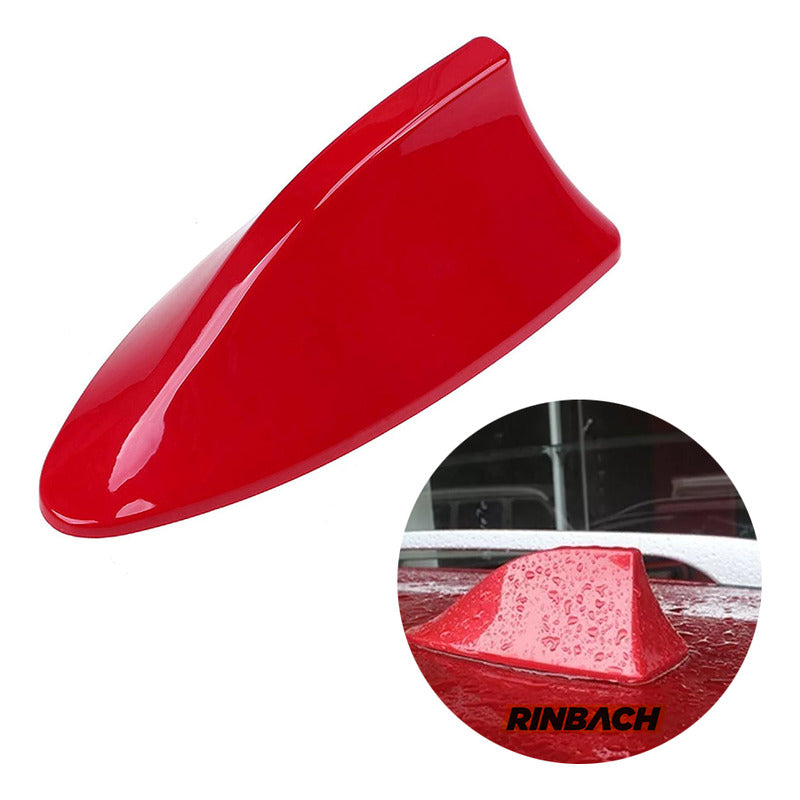 Antena Aleta Tiburon Rojo Para Honda Civic 1997 A 2000
