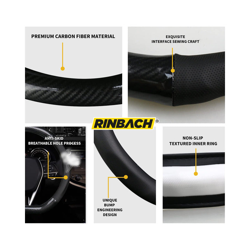 Cubre Volante Funda Fibra Carbono Chevrolet Groove 2025 D