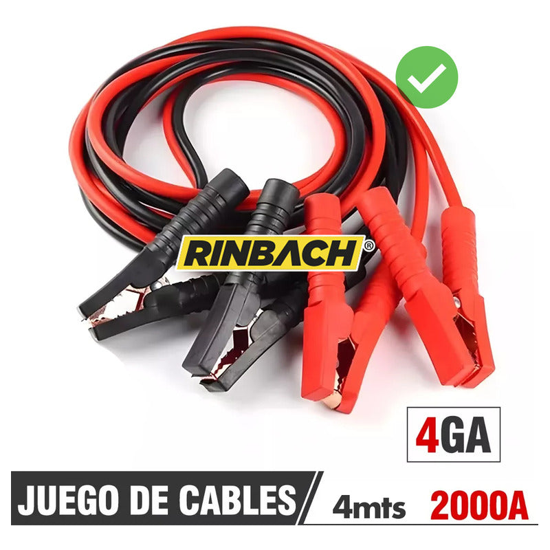 Cables Pasa Corriente Rinbach® Para Toyota Sienna Le 2004