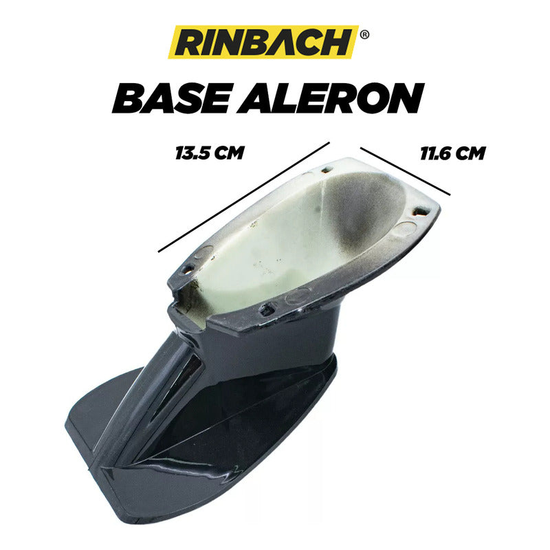 Aleron Tuning Cola Pato Negro Para Ford Mustang 1967