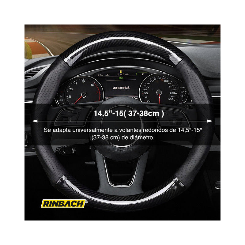 Cubre Volante Funda Fibra Carbono Buick Encore 2014